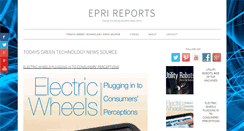 Desktop Screenshot of epri-reports.org