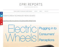 Tablet Screenshot of epri-reports.org